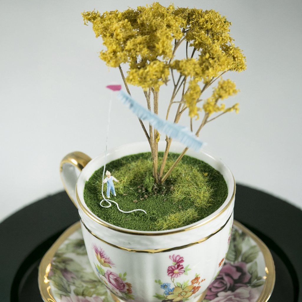 Mini Garden em Xícara